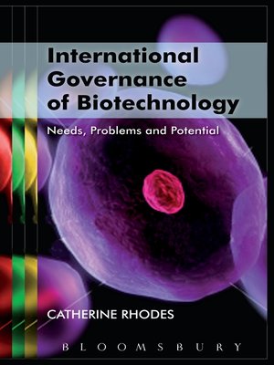 cover image of International Governance of Biotechnology